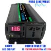 48V to 220V Car Sine Wave Inverter Power Converter, 6000W - 3