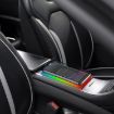 2 In 1 15W Wireless Car Charger Mat with Colorful Light & USB Cable - 6