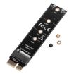 PCI-E 1X to M.2 NVME Key-M SSD Riser Card Adapter - 6