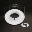 58mm Decorative Wall Hole Cover Plug for Split AC Units - 2