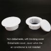 70mm Air Conditioning Wall Hole Decorative Blocking Cover Plug - 3