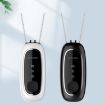 Portable Dual-Brush Negative Ion Air Purifier, Rope Model (White) - 2