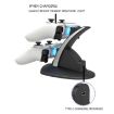 iplay HBP-253 Wireless Charging Base for PS5 Controller (White) - 6