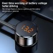 128W Car Charger: USB3.0/PD Car Cigarette Lighter (C28) - 5