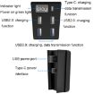 iplay HBP-308 PS5 5 in 1 USB3.0 HUB Extender (Black) - 3