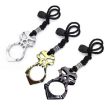 Silver Rose Thorn Keychain: Self-Defense & Window Breaker - 2