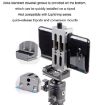 XILETU XJ-8 Red Aluminum Camera Tripod Mobile Phone Clip - 5