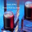 KONKA Portable Waterproof Razor for Men, Black + Extra Knife Head - 3