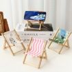 Mini Wooden Beach Chair Ornament & Phone Holder, Style: D - 2