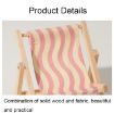 Mini Wooden Beach Chair Ornament & Phone Holder, Style: D - 4