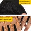 Children's Army Green Half-Finger Gloves for Skating & Riding - 4