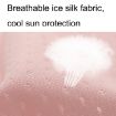 Ice Silk Thin Gloves - Anti-Ultraviolet Sunscreen (Blue) - 3
