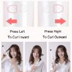 Bi-Directional Automatic Curling Iron, Ceramic Coating, EU Plug, White - 5