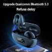 Q80 TWS Wireless Earclip Bone Conduction Noise Reduction Headphone - 3