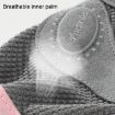 Non-slip Half-finger Yoga Gloves, Shock-absorbing, Size M - Pink - 6