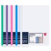 Deli 5538 A4 File Folders, 10pcs, Transparent Cover, Random Colors - 1