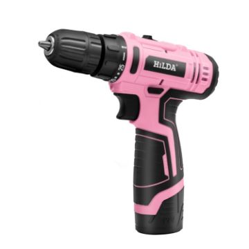 HILDA 12V Cordless Impact Drill Screwdriver, UK Plug - 1