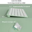 B087 2.4G Wireless Bluetooth Keyboard Mouse Set - Green Style - 5