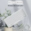 B087 2.4G Wireless Bluetooth Keyboard Mouse Set - Green Style - 6