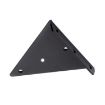 Invisible Load Bearing Triangle Wall Shelf Bracket, 170x130mm, Black - 1