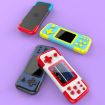 A12 3.0" HD Retro Handheld Game Console, 666 Games, Double Red Blue - 2