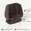 15 Degree Tilt Table & Chair Feet Covers, 1 inch, 8pcs Set (Square) - 3