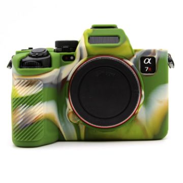 Sony A7RV Camera Protective Silicone Case, Camouflage Color - 1