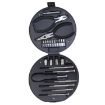 24 In 1 Tire Shaped Home Hardware Tool Set (Black) - 4