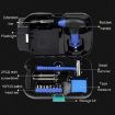 14-in-1 Flashlight Tool Kit Utility Set - Black Blue - 6