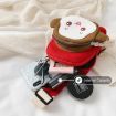 Pink Cartoon Monkey Crossbody Bag for Kids - Coin and Shoulder Bag - 5