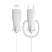 IPhone USB Type-C Data Line Protector Winder, White - 1
