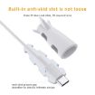 IPhone USB Type-C Data Line Protector Winder, White - 4
