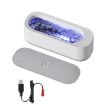 Rechargeable Ultrasonic Cleaner for Jewelry & Glasses with Purple Light - 1