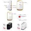 CACAZI C20 Wireless Waterproof Emergency Pager for Elderly (Black) - 2