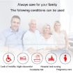 CACAZI C20 Wireless Waterproof Emergency Pager for Elderly (Black) - 5