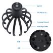 Multi-Claw Vibrating Electrical Scalp Massager Hair Scratcher - Black - 5