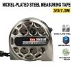 5M Waterproof Metal Ruler 25mm Hollow Steel Tape Measure - 2