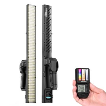 YONGNUO YN360IV RGB LED Photography Light Standard+Adapter+NP-F750 - 1