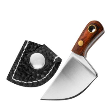 Mini Knife Keychain Accessory with Holster, Model: Kitchen Knife Sanding - 1