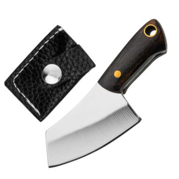 Mini Keychain Knife Accessory with Holster, Small Kitchen Model - 1