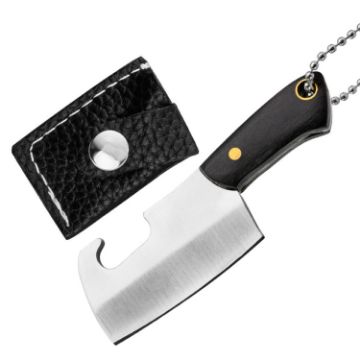 Mini Knife Keychain with Holster, Portable Pendant Accessory - 1