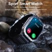 K63 1.96" Silver Steel Bluetooth Call Smart Watch with Health Monitoring - 2
