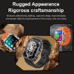 K63 1.96" Silver Steel Bluetooth Call Smart Watch with Health Monitoring - 6
