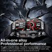 K63 1.96" Heart Rate/Blood Oxygen Bluetooth Call Smart Watch Brown - 5