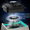 Smart Ambient Light Air Purifier & Electronic Ashtray (Silver) - 6