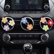 Blue Candy-Colored Flower Car Vent Aromatherapy Clip - 4