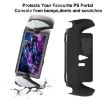 PlayStation Portal Handle JYS TPU Protective Case with Stand, Black - 4