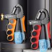 Adjustable Hand Grip 5-100kg with Mechanical Counter, Orange - 2