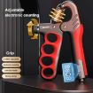 Adjustable Hand Grip 5-100kg with Mechanical Counter, Orange - 3