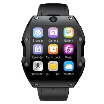 LOKMAT Appllp 3 Max 2.02" 4G Waterproof Sport Smart Watch Black - 1